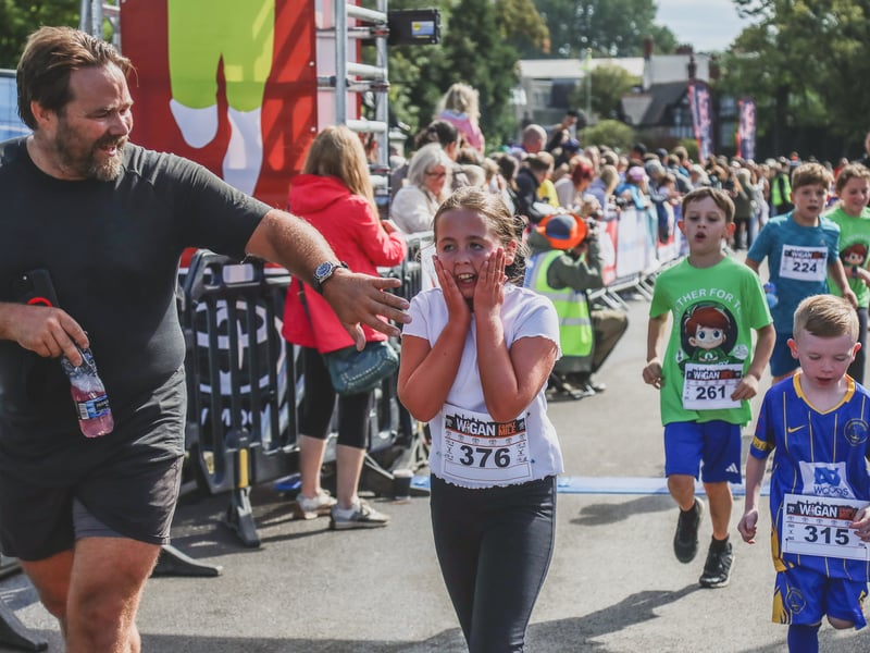 Tired and happy faces at the end. Pic: Michelle Charnock Photographer