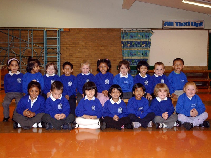 Marine Park Primary School was the setting for this great photo from 2005 and there's plenty of happy faces among these little ones.