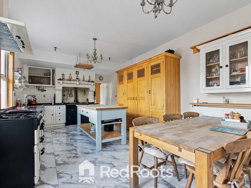 A stunning kitchen. 