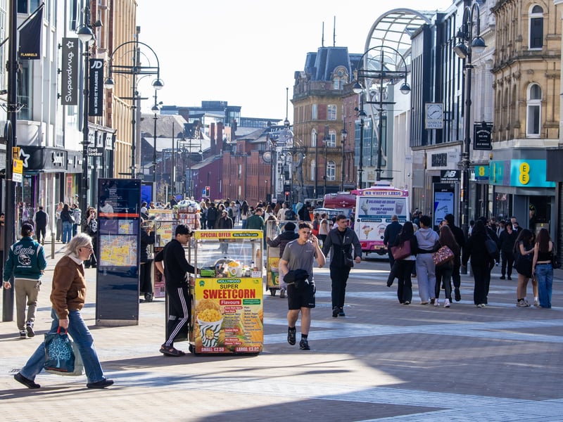 Leeds city centre had 226 reports of vehicle crime between July 2025 and June 2026.   