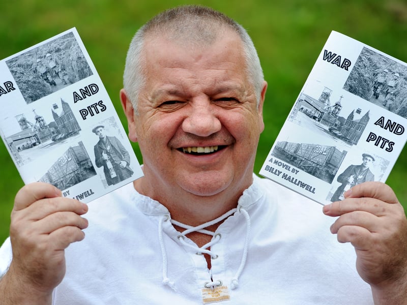 Billy Halliwell, from Wigan, published his first novel War and Pits