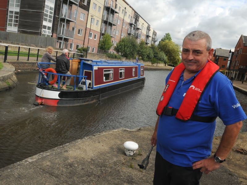 Peter Baxter had been nominated for an award for volunteering along the Leeds-Liverpool Canal