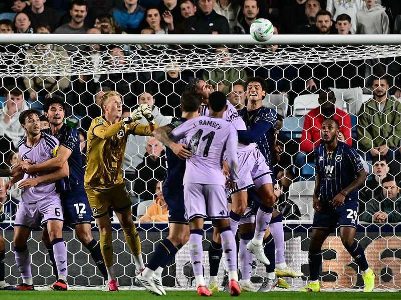 Kept demanding the ball from deep. Pretty faultless in the first half but became a bit sloppy in the second half. 