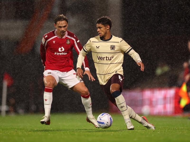 His best display to date. The presence of a defensive midfielder freed him up and he played some really silky stuff. Drew praise from the Wrexham fans sat around me.