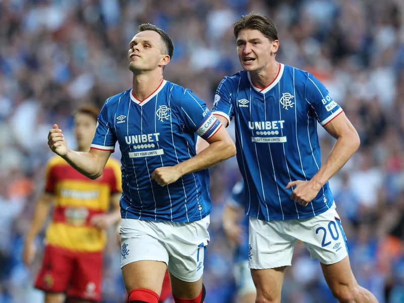 The Rangers striker is out for several months with a hamstring injury he picked up in the game against Motherwell.