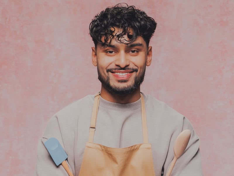 Law student Mo has been breaking the judges and presenters with his deadpan humour and seeming lack of interest, though his talent for baking shines through. He earned Star Baker during week one, and has been praised for his creations including a mango mousse from Dessert Week, which Paul said was "5-star hotel" worthy.