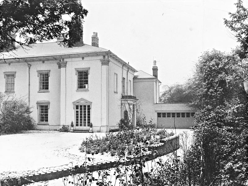 The grand, whitewashed residence of Mr and Mrs J O Miller on Penn Road stands under a light dusting of winter snow in December 1969. The impressive property became the focus of local community interest when the Michael Gardner Trust put forward plans to purchase the home. Set within spacious grounds along one of Wolverhampton's prominent suburban corridors, the elegant building was eyed for a new chapter in providing charitable support and specialized care for the local area. Do you remember this grand property along Penn Road or recall the work of the Michael Gardner Trust in Wolverhampton?