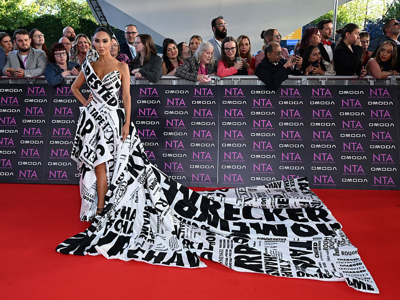 Tulisa Contostavlos wore an eye-catching dress at the National Television Awards 2026.