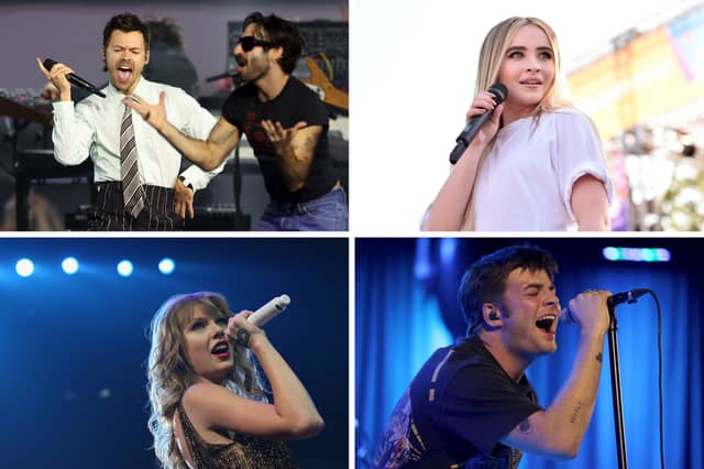Four acts tipped to top the bill at Glastonbury.