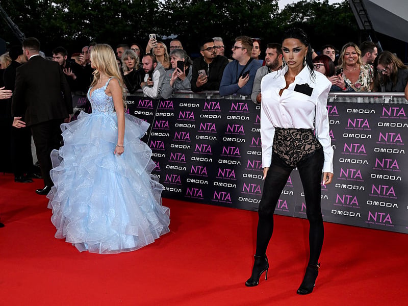 Princess Andre and Katie Price attend the National Television Awards 2026 at The O2 Arena.