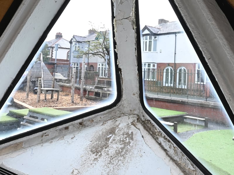 Kennington Primary School, Fulwood, prepare to welcome members of the public to see their plastic classroom, The Bubble, as part of Heritage Open Days.