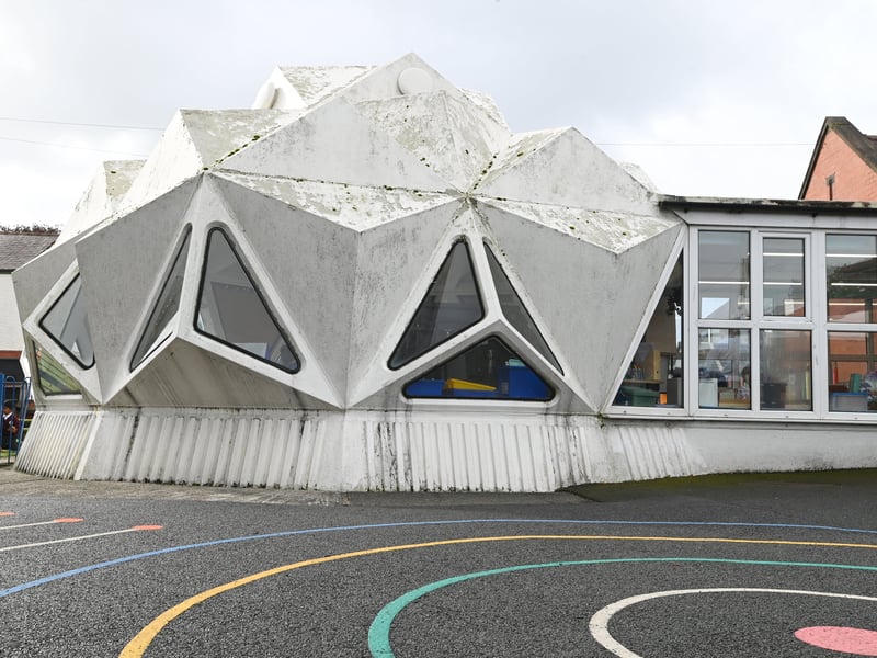 Kennington Primary School, Fulwood, prepare to welcome members of the public to see their plastic classroom, The Bubble, as part of Heritage Open Days.