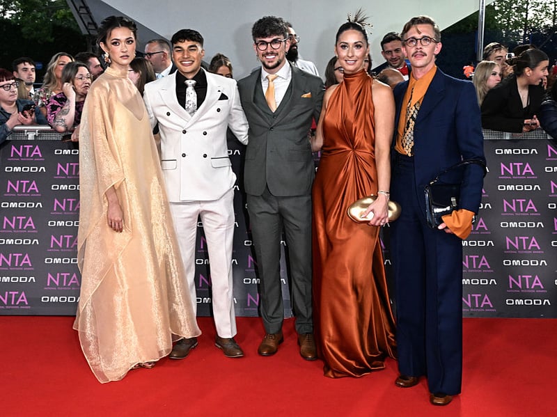 Traitors contestants Jade Scott, Faraaz Noor, Jack Butler, Rachel Duffy and Stephen Libby were all at the ceremony.