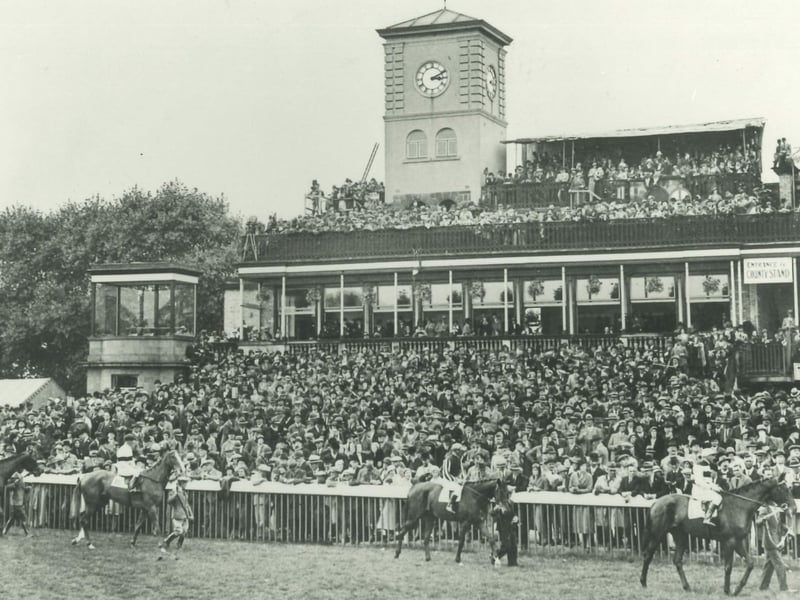 Historic images of the St Leger and Doncaster Racecourse.