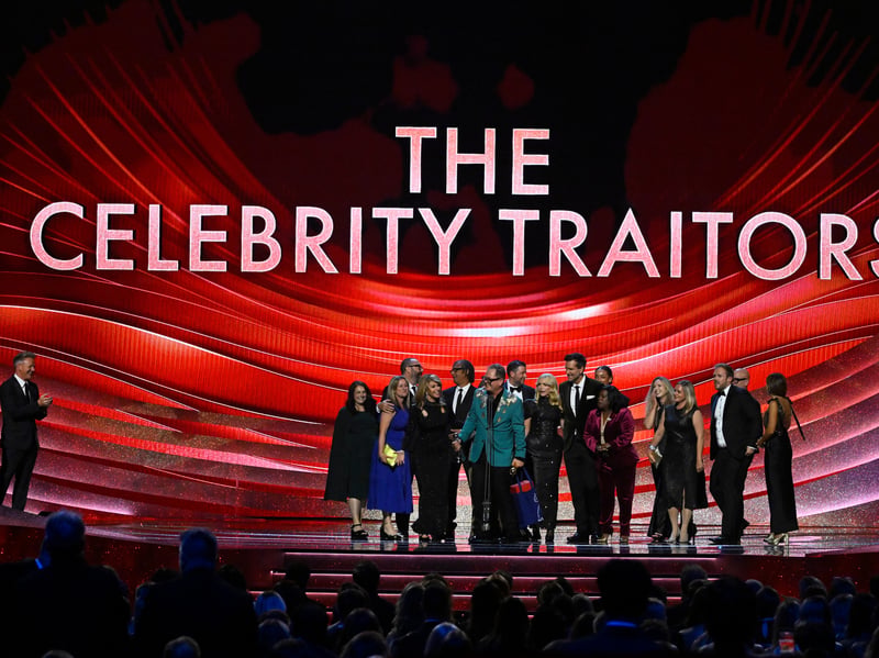 Winning out over two versions of I’m A Celeb, Race Across the World and the regular edition of The Traitors, the first series of The Celebrity Traitors won the NTA for Reality Competition.
