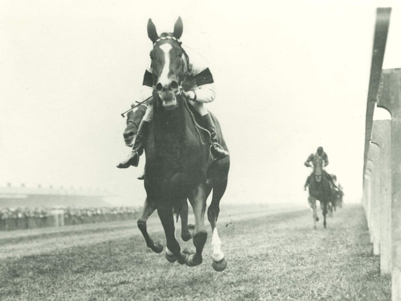 Historic images of the St Leger and Doncaster Racecourse.