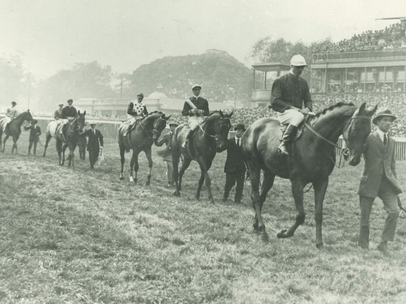 Historic images of the St Leger and Doncaster Racecourse.