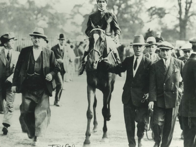 Historic images of the St Leger and Doncaster Racecourse.