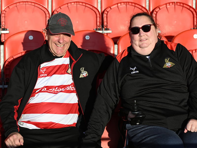 Can you spot a Doncaster Rovers fan you know at the EFL Trophy match against Huddersfield Town?