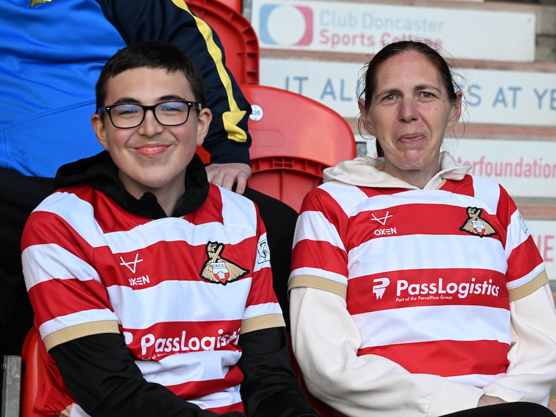 Can you spot a Doncaster Rovers fan you know at the EFL Trophy match against Huddersfield Town?