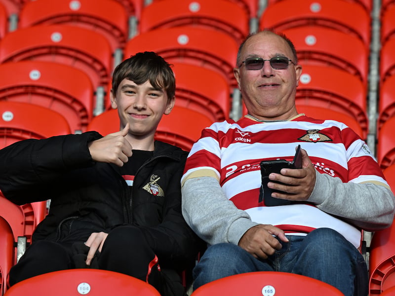 Can you spot a Doncaster Rovers fan you know at the EFL Trophy match against Huddersfield Town?