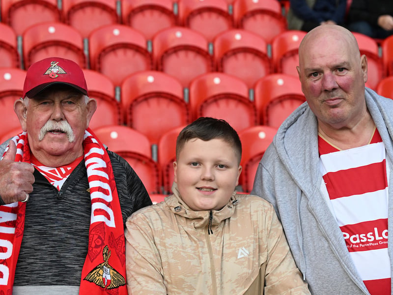 Can you spot a Doncaster Rovers fan you know at the EFL Trophy match against Huddersfield Town?