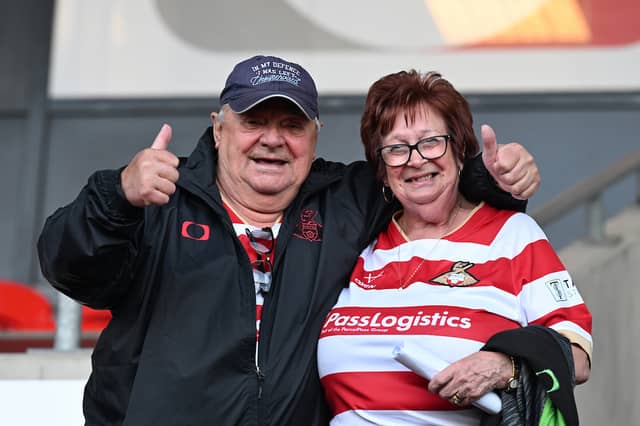 Can you spot a Doncaster Rovers fan you know at the EFL Trophy match against Huddersfield Town?