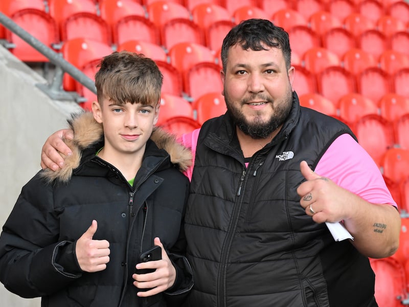 Can you spot a Doncaster Rovers fan you know at the EFL Trophy match against Huddersfield Town?