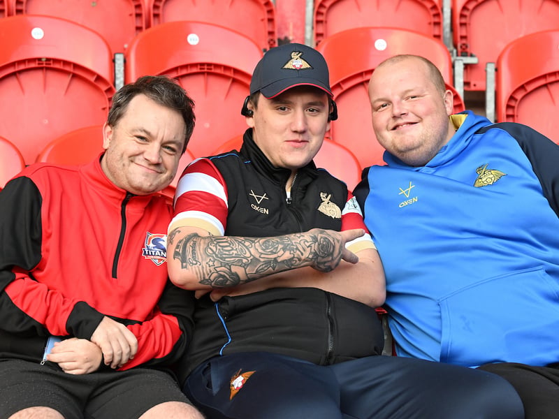 Can you spot a Doncaster Rovers fan you know at the EFL Trophy match against Huddersfield Town?