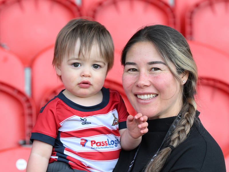 Can you spot a Doncaster Rovers fan you know at the EFL Trophy match against Huddersfield Town?
