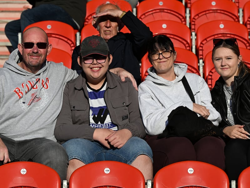 Can you spot a Doncaster Rovers fan you know at the EFL Trophy match against Huddersfield Town?