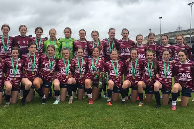 The Presentation Athenry squad.