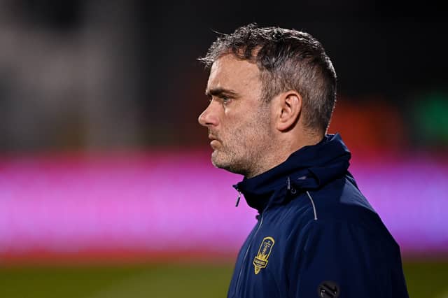 Galway United assistant manager Richie Holland.