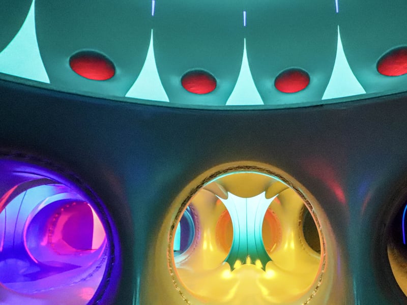 Sneak preview of Luminarium event at Victoria Park in Portsmouth