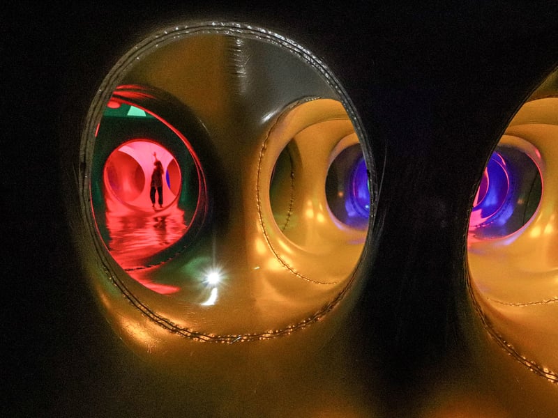 Sneak preview of Luminarium event at Victoria Park in Portsmouth