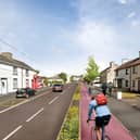 An artist's impression of the Active Travel Scheme