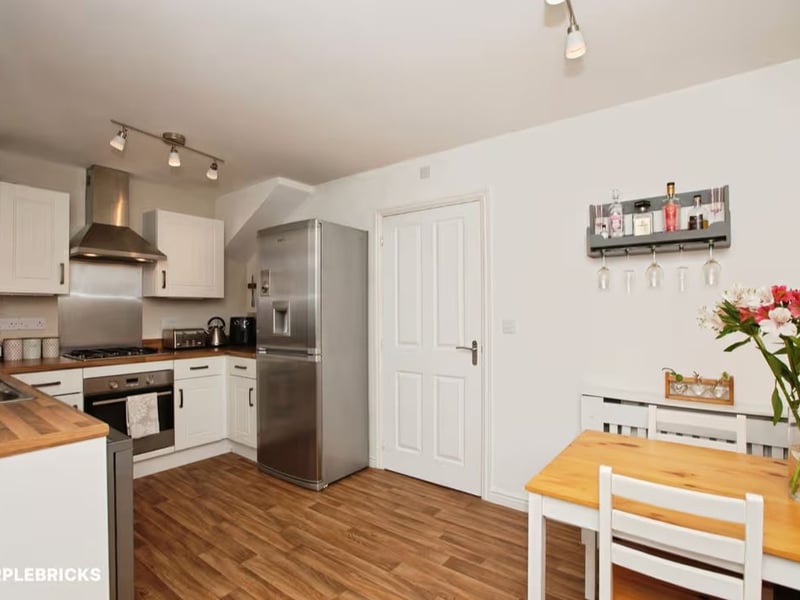 The kitchen/diner
