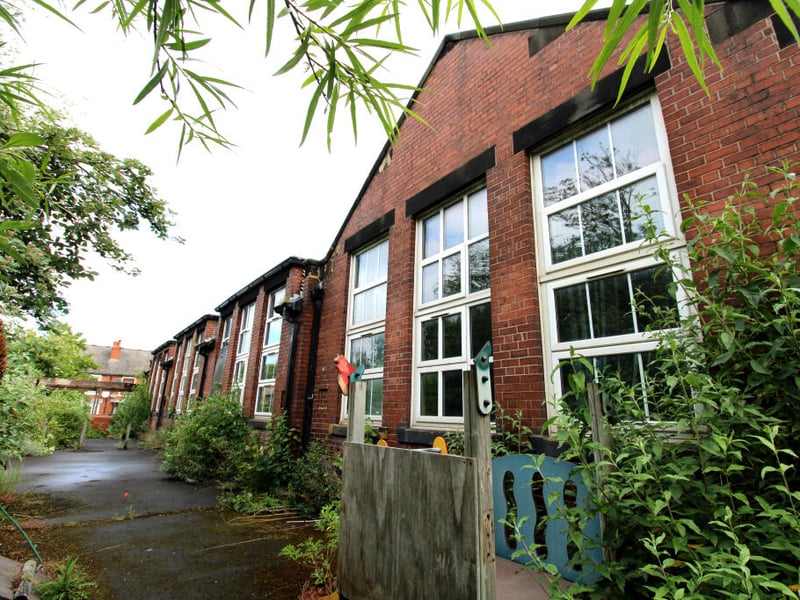 Eerie photos show the remains of Sheffield's former Tinsley Infant School, in Siemens Road, 12 years after it shut for good. The dilapidated site has come to market for £325,000.