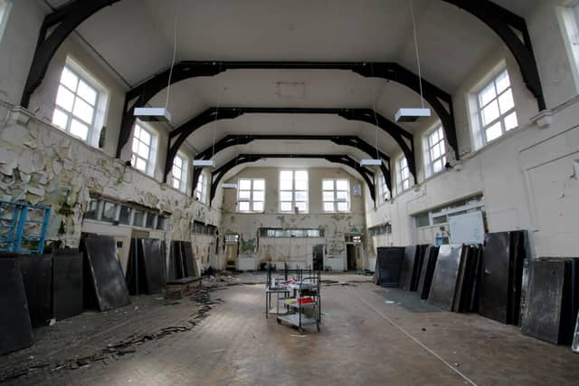 Eerie photos show the remains of Sheffield's former Tinsley Infant School, in Siemens Road, 12 years after it shut for good. The dilapidated site has come to market for £325,000.