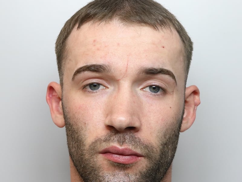 Thug Lewis Morley tormented his ex partner by turning up at her home and putting her windows through. The 26-year-old was already on two suspended sentences and had been ordered to keep away from the young woman by a restraining order, but ignored it and continued to harass her. He was jailed for a total of 26 months and told that a 10-year restraining order will remain in place.