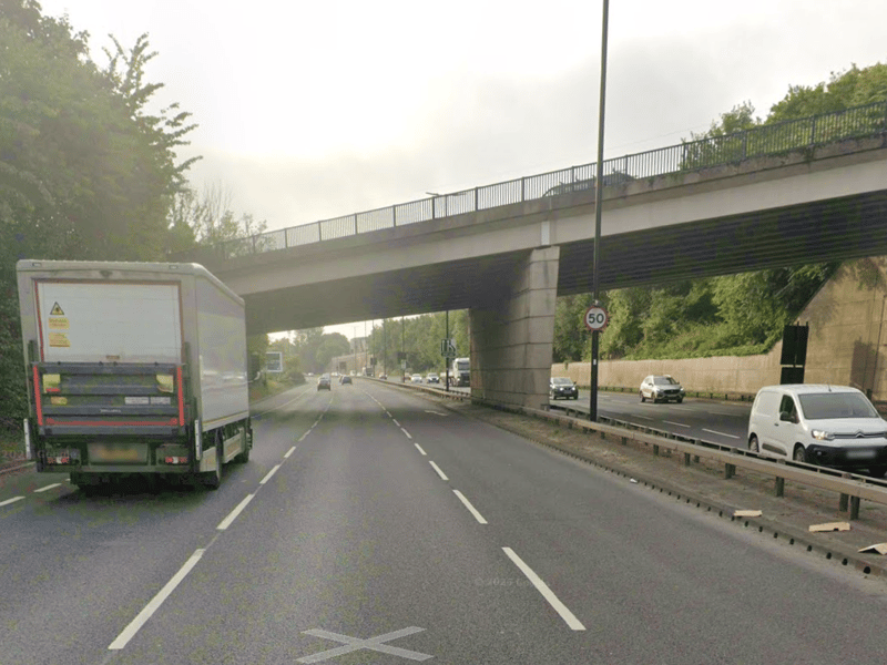 A total of 65,303 motor vehicles per day were recorded travelling along the A57 section of the Parkway during 2025, making it the 3rd busiest road in Sheffield.