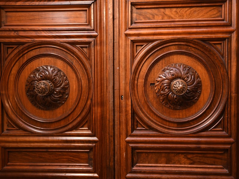 Doors in the Masonic Hall