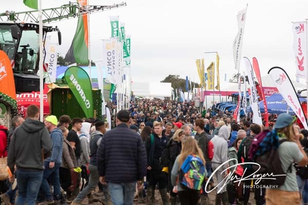 The warren of fantastic trade stands at the Ploughing in Screggan last year