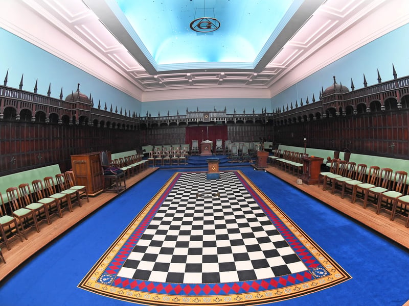 The main meeting room