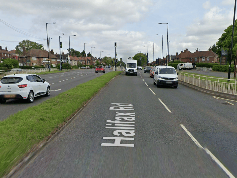 A total of 33,699 vehicles per day were recorded travelling along Halifax Road, near Parson Cross, during 2025, making it the 10th busiest road in Sheffield.
