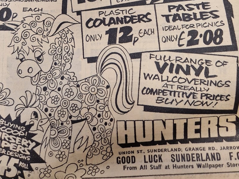 Hunters store in Union Street had all sorts of great deals in 1973 including paste tables for £2.08.
A 2026 paste table would set you back £16.99.