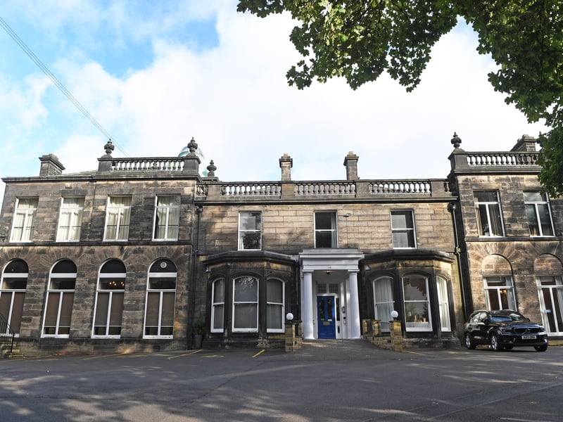 The outside of the hall
