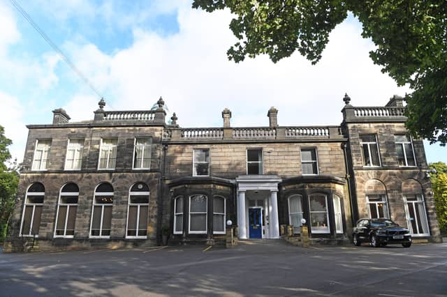 The outside of the hall