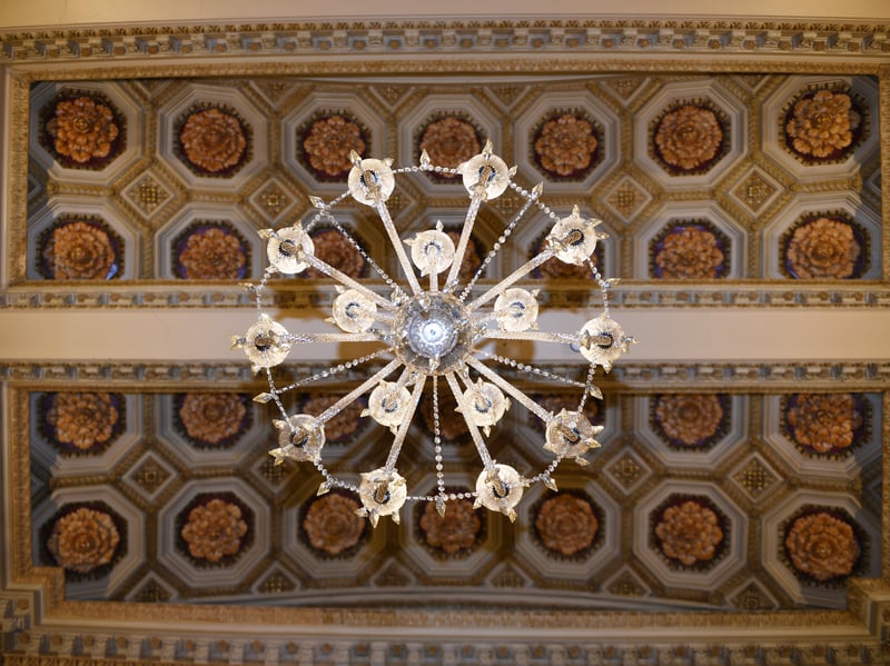 Looking up to the light