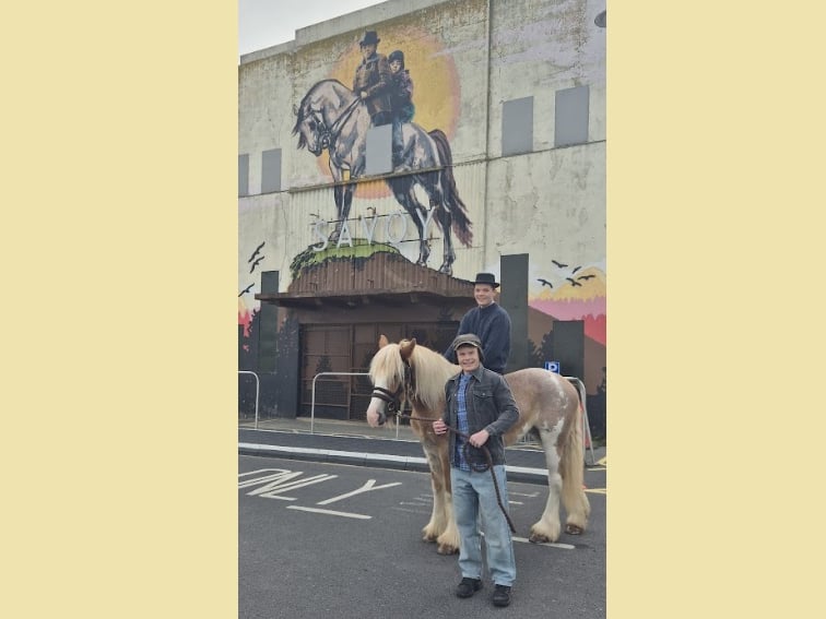 Into The West's Barbie (Tír na nÓg), Joe 'Ossie' Finn and Ross 'Tayto' McMahon.